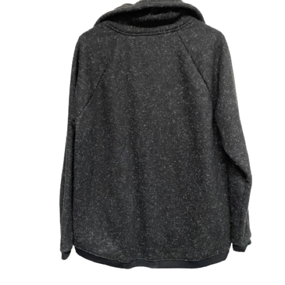 AVIA Mid Weight Fleece Sweat Jacket Size L 12-14‎ Black Long Sleeve - Picture 3 of 10